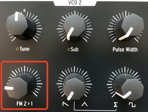 FM knob