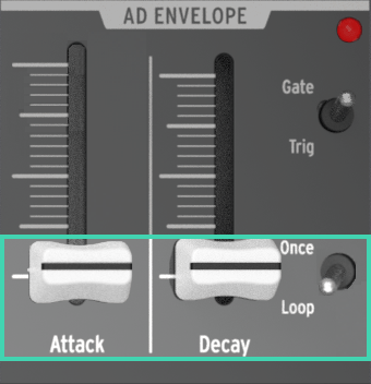 minibrute 2 envelope ad loop