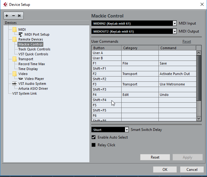 keylab mkii cubase control surface 2