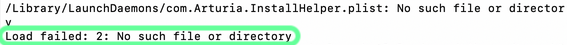 LibraryLaunchDaemonscom.Arturia.InstallHelper.plist_No_such_file_or_director.png
