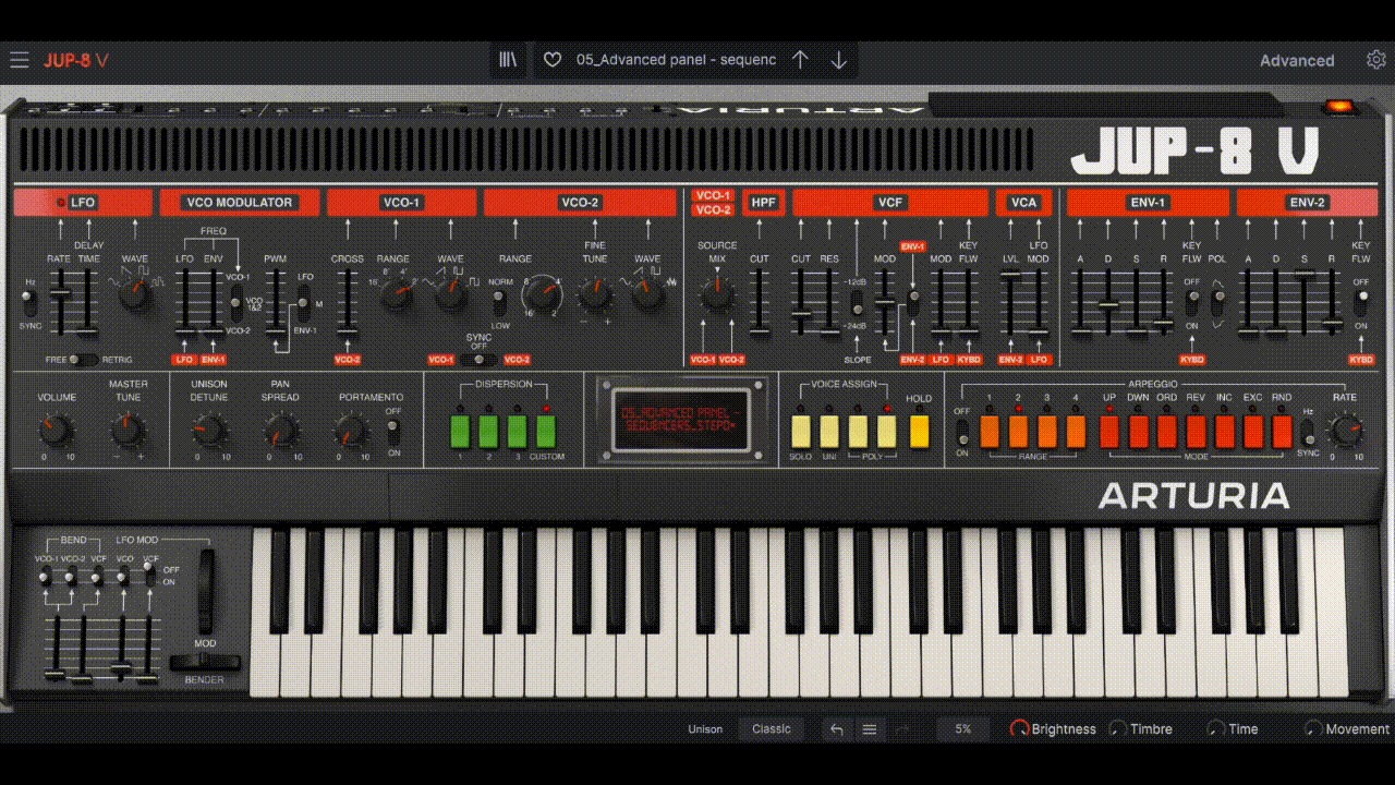 Jup-8 V4 - 一般问题– Arturia FAQ