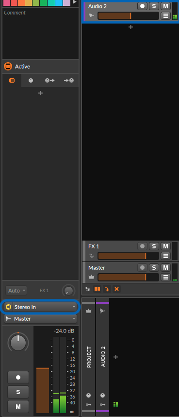 Bitwig - Audio Track.png