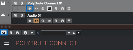 Cubase - Unarm and Bypass.png
