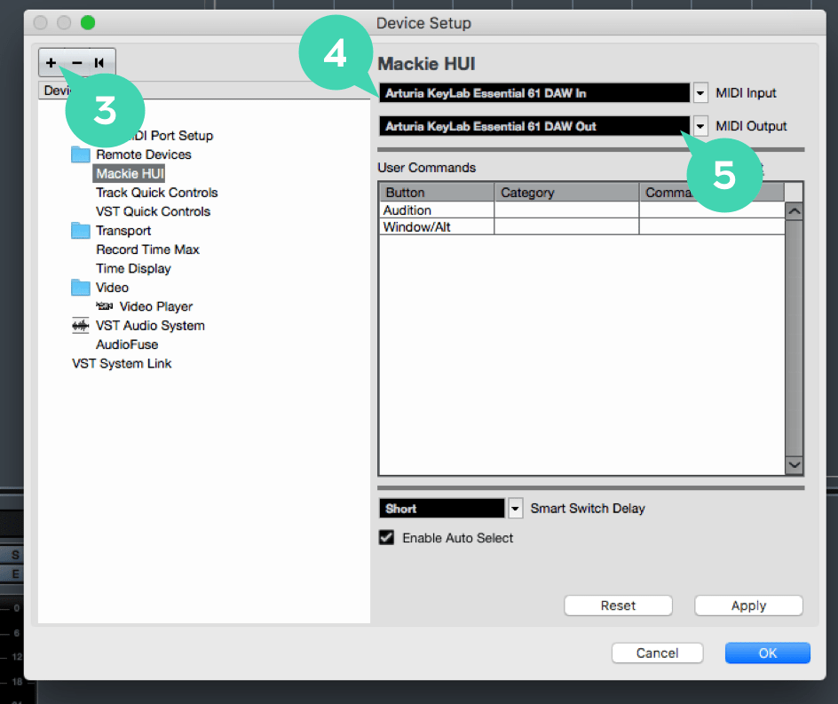 cubase devicesetup