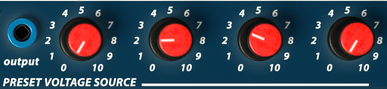 connections preset voltage output