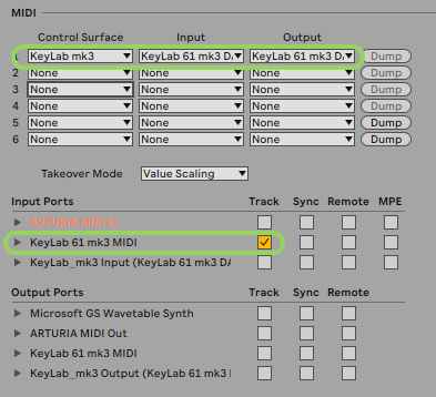 KeyLab mk3 - DAW Integration – Arturia FAQ