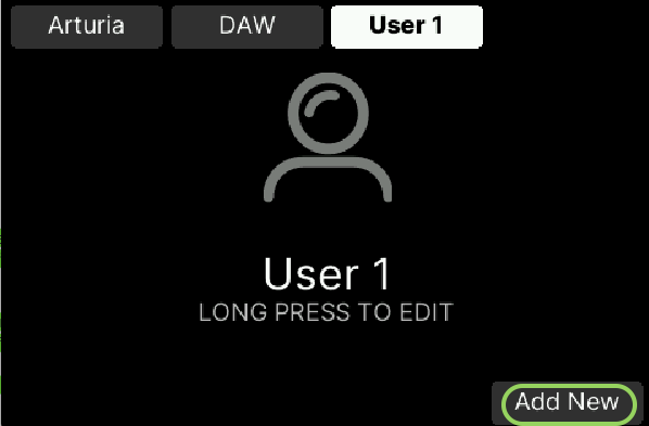 User
