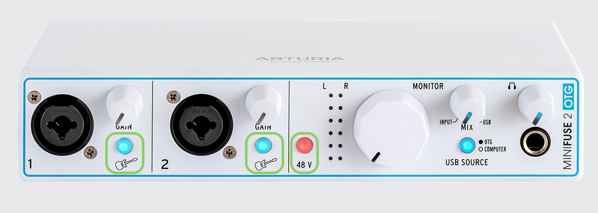 MiniFuse 2 OTG - Playback & Recording – Arturia FAQ