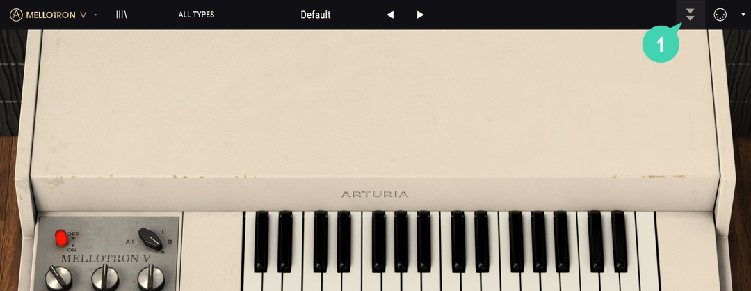 Arturia mellotron store