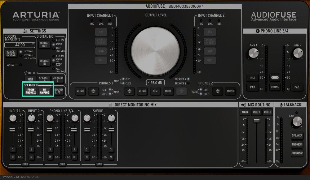 speaker b afcc reamping