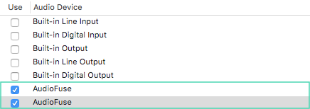 select devices