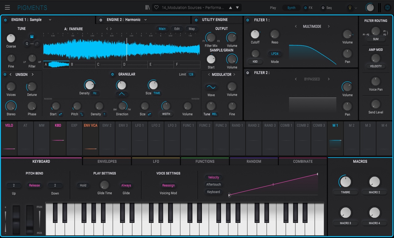 Pigments - Modulations – Arturia FAQ